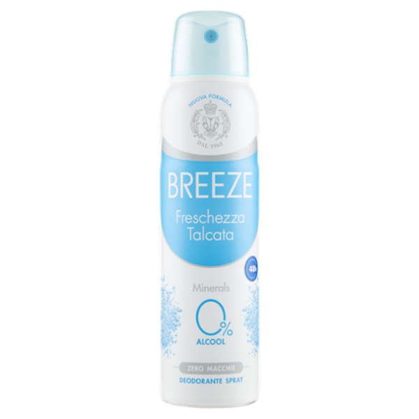 Breeze Freschezza Talcata Deodorante Spray 150 mL