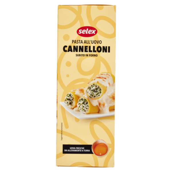 Selex Pasta all'Uovo Cannelloni 250 g