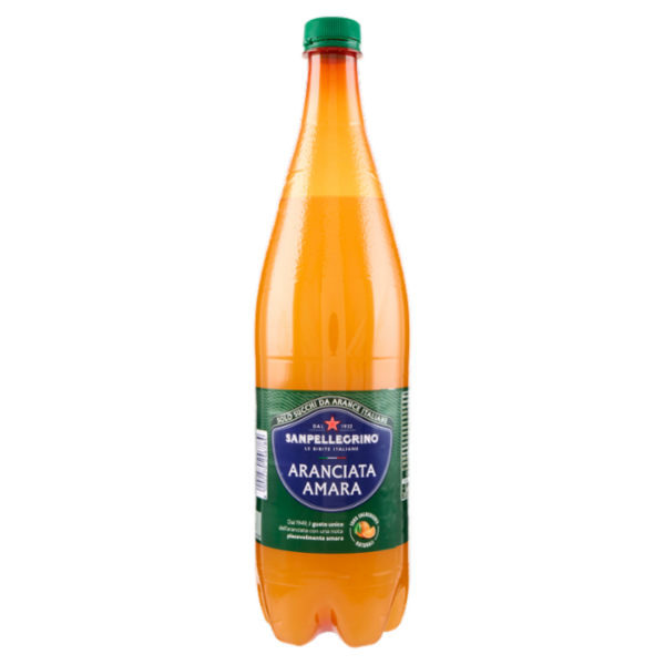 BIBITE SANPELLEGRINO, Bevande Gassate, Naturali, Aranciata Amara, Pet 100cl