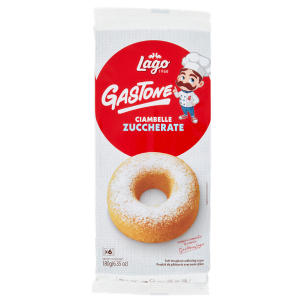 Lago Gastone Ciambelle Zuccherate 6 x 30 g