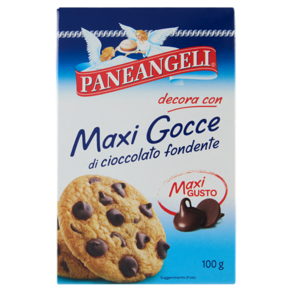 PANEANGELI decora con Maxi Gocce di cioccolato fondente 100 g