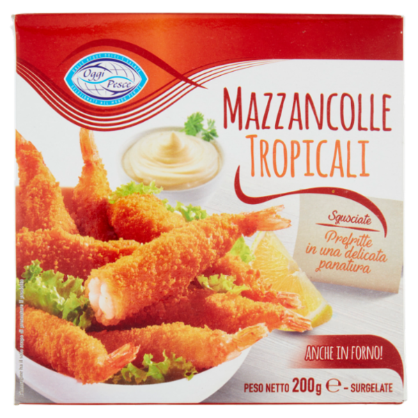Oggi Pesce Mazzancolle Tropicali Surgelate 200 g