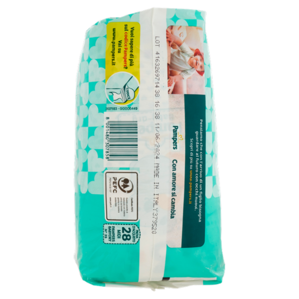 Pampers Baby-dry Midi 28 pz