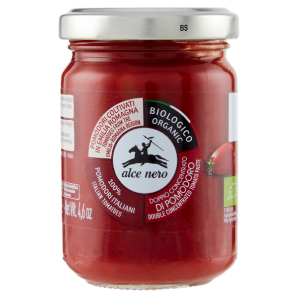 alce nero Doppio Concentrato di Pomodoro 130 g