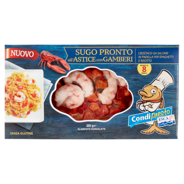 Esca Condipresto Sugo Pronto all'Astice con Gamberi 350 g