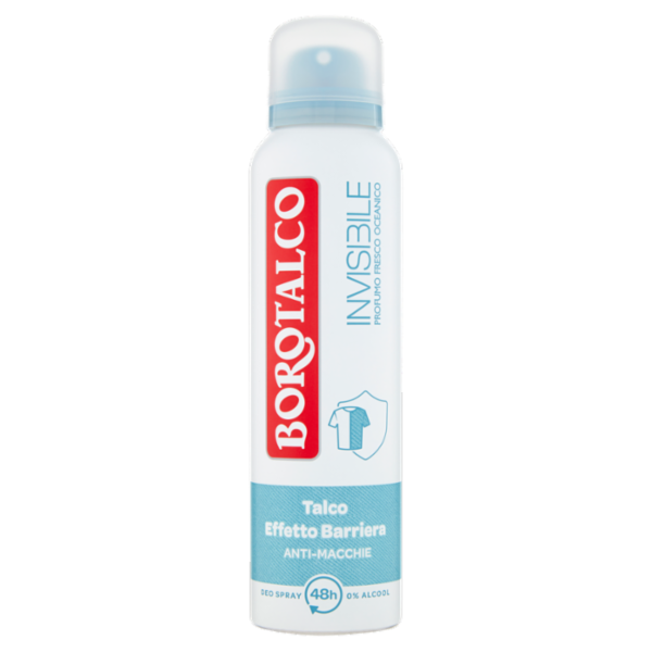 Borotalco Invisibile Profumo Fresco Oceanico Deo Spray 150 ml