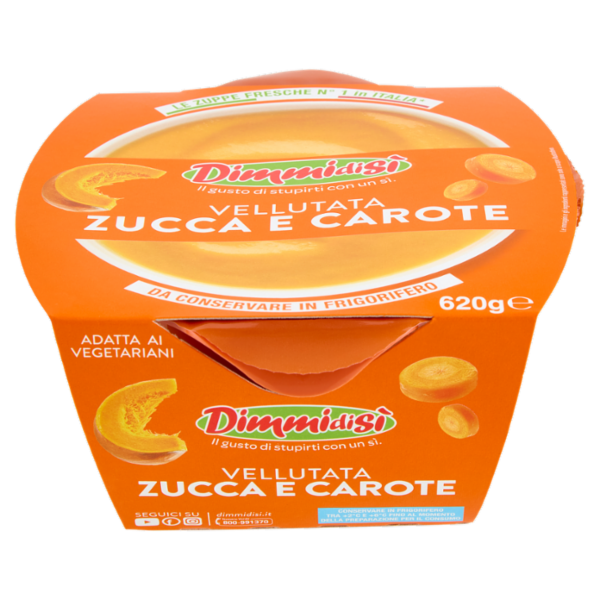 DimmidiSì Vellutata Zucca e Carote 620 g