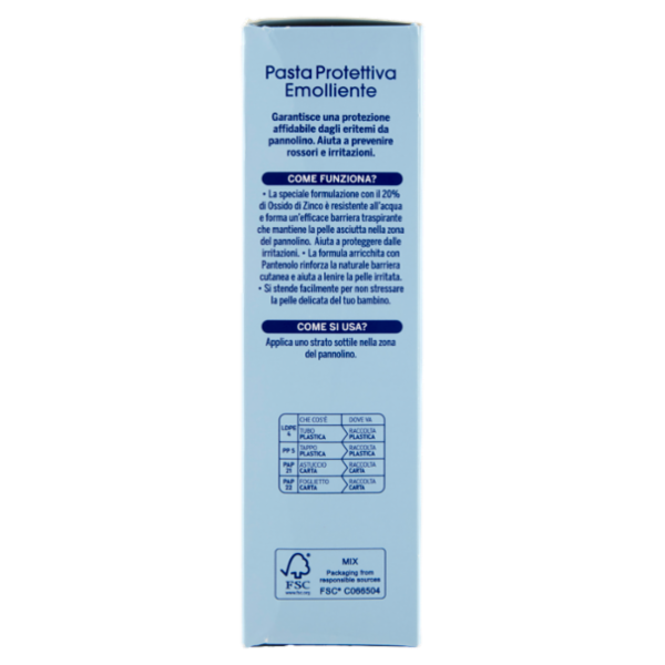 Nivea Baby Cambio Pannolino Pasta Protettiva Emolliente 100 ml