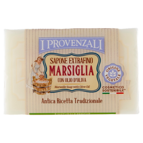 I Provenzali Sapone Extrafino Marsiglia con Olio d'Oliva 150 g