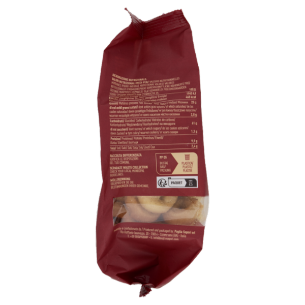 Puglia Sapori I Gourmet Tarallini Specialità Gusto Cacio e Pepe 200 g