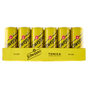 Schweppes Tonica Lattina Sleek 24 x 0,33 L