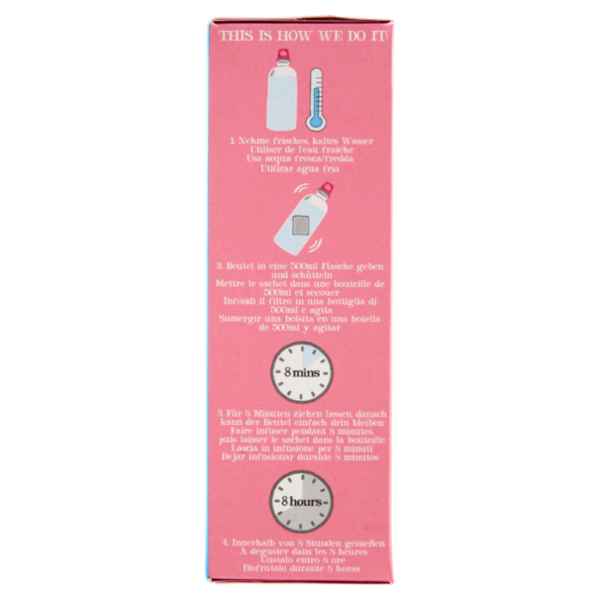 CUPPER Infuso a freddo Biologico di Ribes Nero e Echinacea 10 bustine