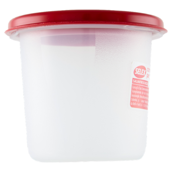 Selex Contenitore per Alimenti Freezer/Frigo Tondo 0,35 L