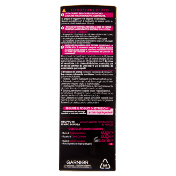 Garnier Olia Tinta Capelli, Senza Ammoniaca, Intense red 660