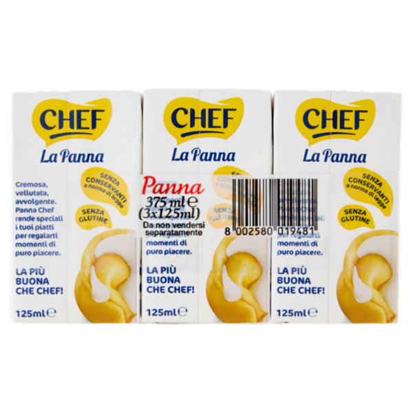 Chef la Panna 3 x 125 ml