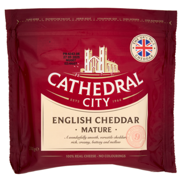 Cathedral City English Cheddar Mature 200 g