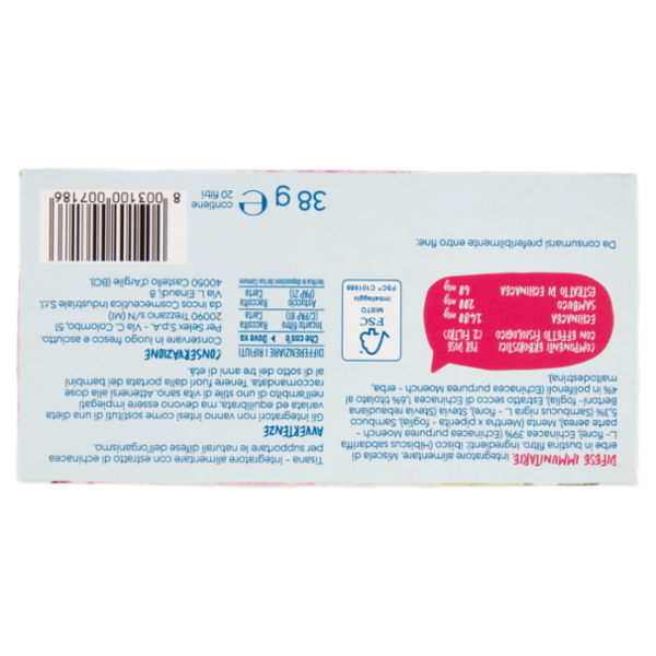 Selex Vivi Bene Tisana Difese Immunitarie 20 Filtri