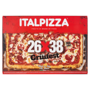 Italpizza 26x38 Grillfest Salamino, Salsiccia, Bacon Meat Lovers Edition 535 g