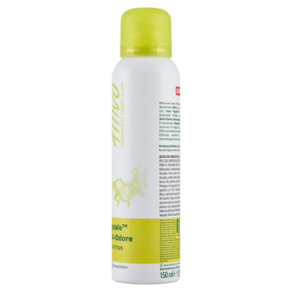 Borotalco Attivo Profumo di Cedro e Lime Deo Spray 150 ml