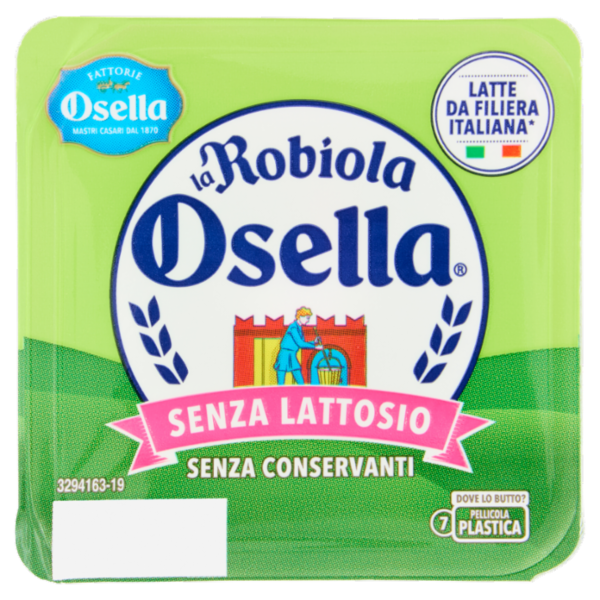 Fattorie Osella Robiola Osella Formaggio Fresco Senza Lattosio 90 g