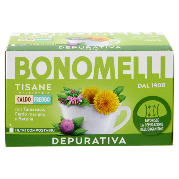 Bonomelli Tisane Depurativa 16 Filtri 32 g
