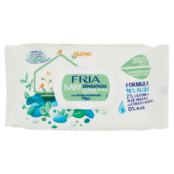 Fria Baby Sensation Acqua Pura 70 pz