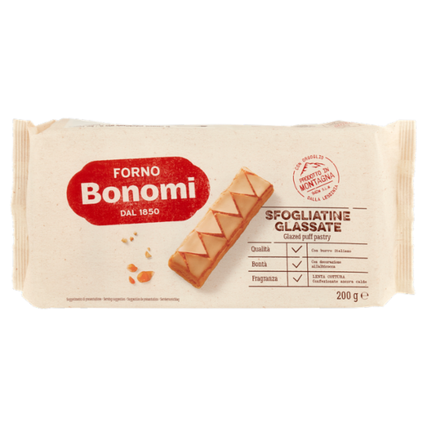 Forno Bonomi Sfogliatine Glassate 200 g