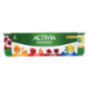 ACTIVIA Yogurt con Probiotico Bifidus, mix di gusti Mirtillo/Fragola/Ciliegia/Albicocca, 8x125g