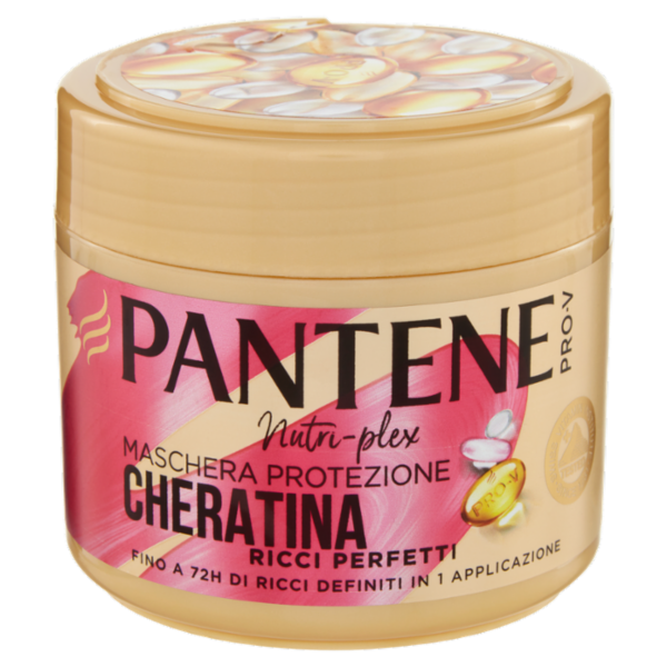 Pantene Pro-V Nutri-plex Maschera Protezione Cheratina Ricci Perfetti 300 ml
