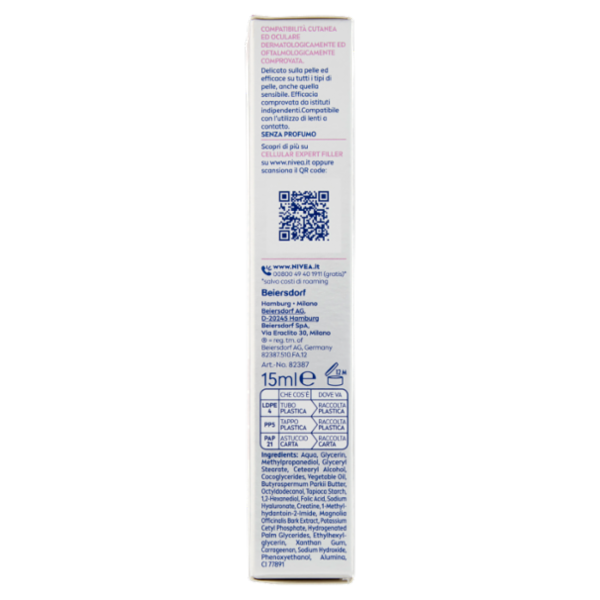 Nivea Cellular Expert Filler Contorno Occhi & Labbra Anti-Età 15 ml