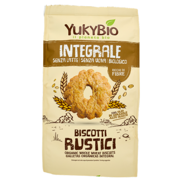 YukyBio Integrale Biscotti Rustici 300 g