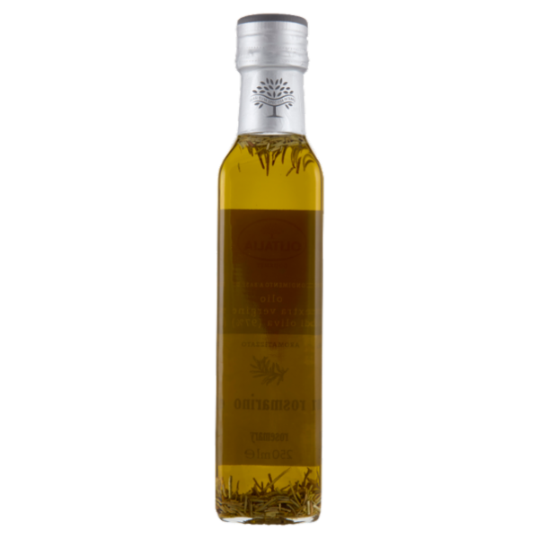 Olitalia Gourmet Condimento a Base di olio extra vergine di oliva (97%) rosmarino 250 ml