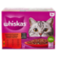Whiskas Selezione Gustosa in salsa con manzo, con pollo, con agnello, con pollame 12 x 85 g