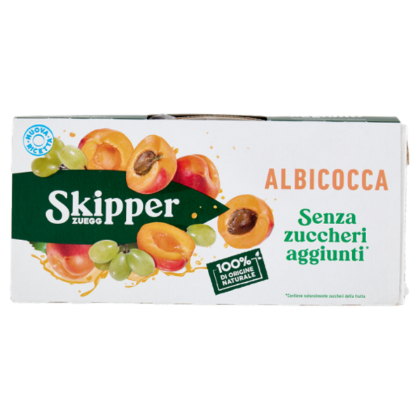 Zuegg Skipper Albicocca Senza zuccheri aggiunti* 3 x 200 ml