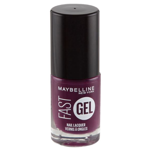 Maybelline New York Fast Gel Smalto Effetto Gel Asciugatura Veloce, 9 Plum Party, 7ml