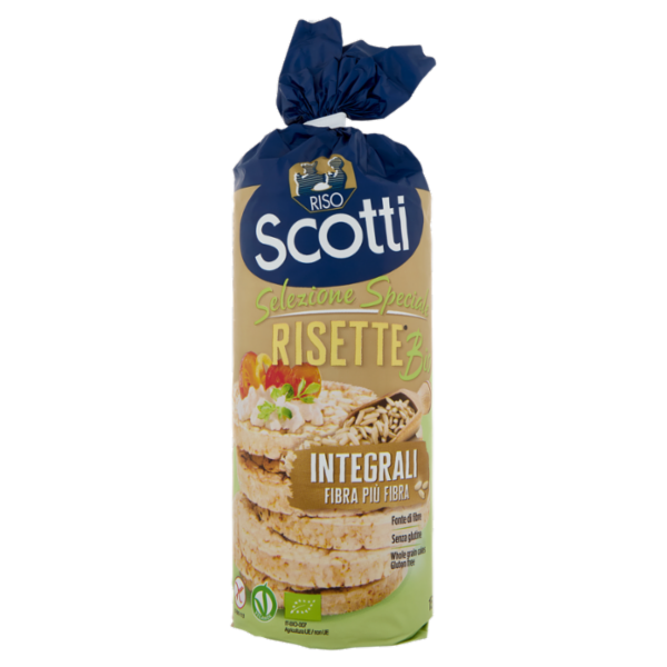 Riso Scotti Selezione Speciale Risette Bio Integrali Fibra Più Fibra 150 g