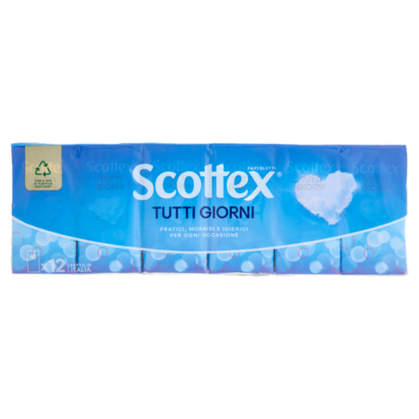Scottex Tutti Giorni Fazzoletti 12 pz
