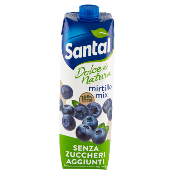 Santal Dolce di Natura mirtillo mix Senza Zuccheri Aggiunti 1000 ml