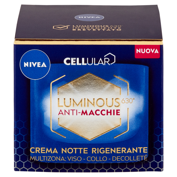 Nivea Cellular Luminous630 Anti-Macchie Crema Notte Rigenerante 50 ml
