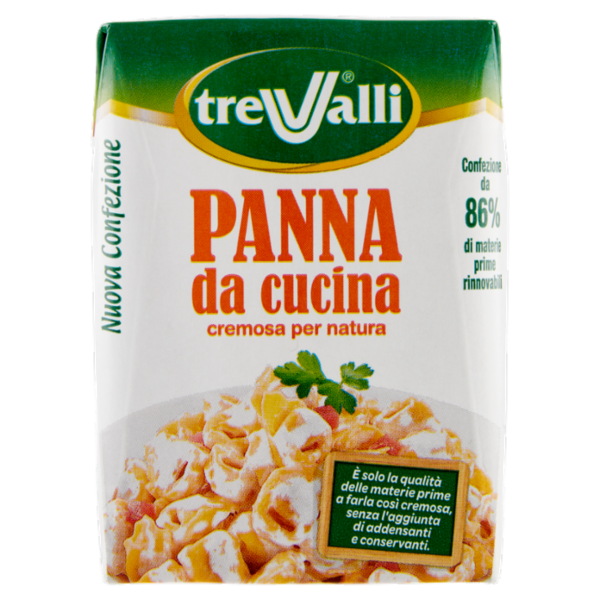 treValli Panna da cucina 200 ml
