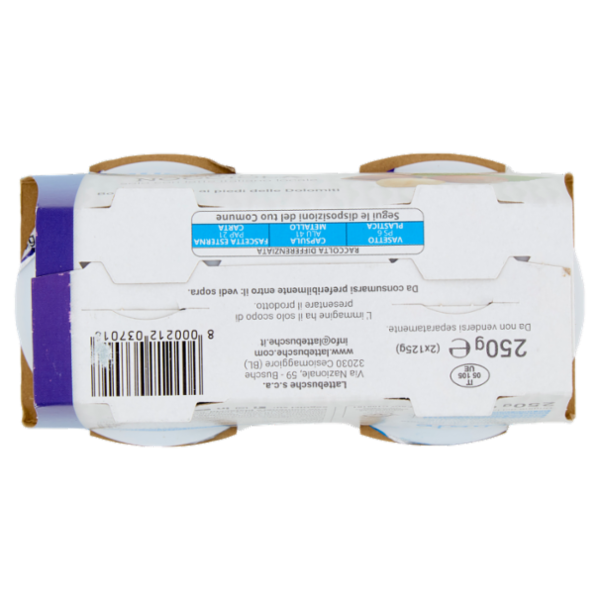 lattebusche yogurt Nocciola 2 x 125 g