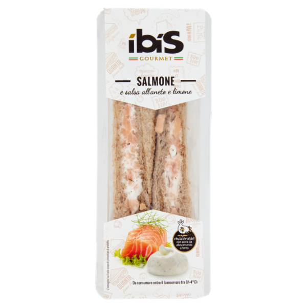 ibis Gourmet Salmone e salsa all'aneto e limone 150 g