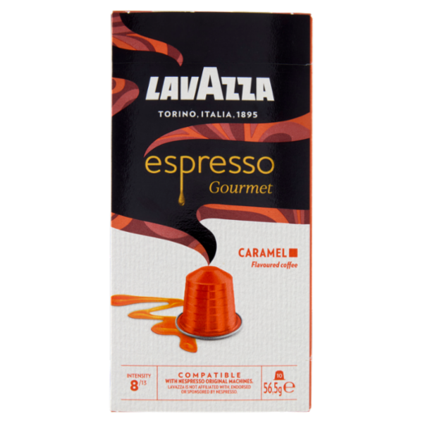 Lavazza espresso Gourmet Caramel Compatible with Nespresso Original Machines 10 Capsule 56,5 g