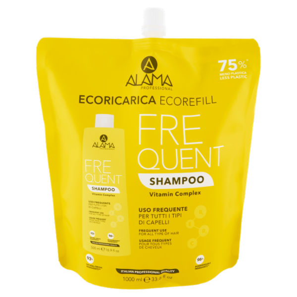 Alama Professional Frequent Shampoo Uso Frequente Ecoricarica 1000 ml