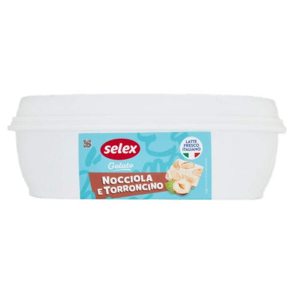 Selex Gelato Nocciola e Torroncini 500 g