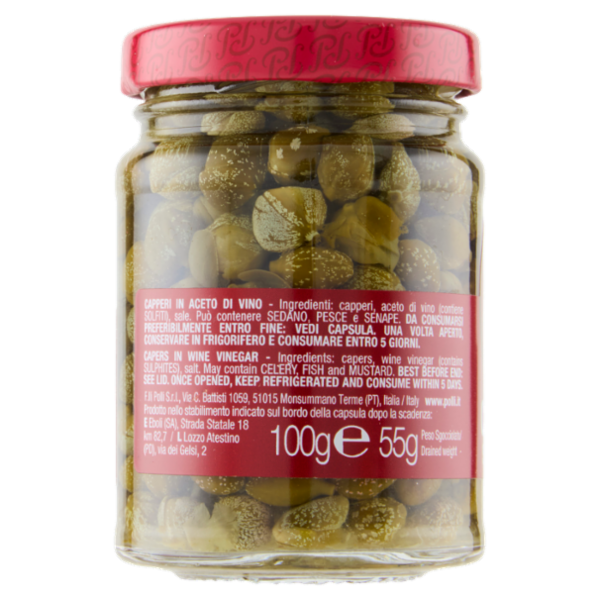 Polli Capperi Sottaceto 100 g