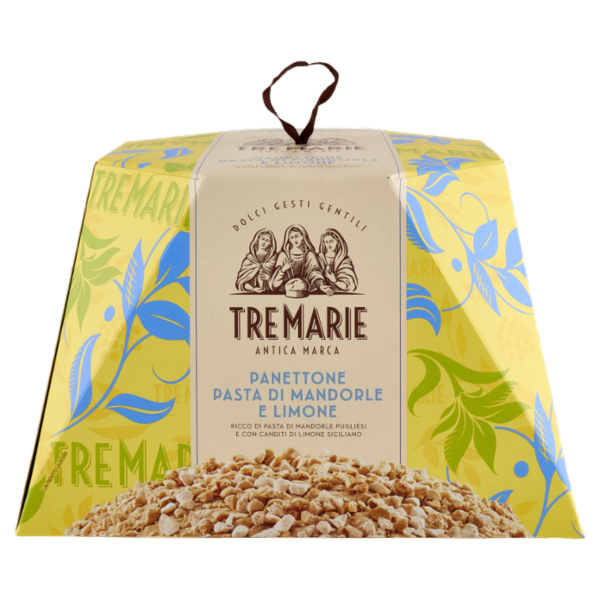 Tre Marie Panettone Pasta di Mandorle e Limone 850 g