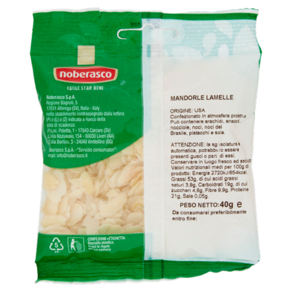 noberasco € 0,99 Mandorle Affettate 40 g