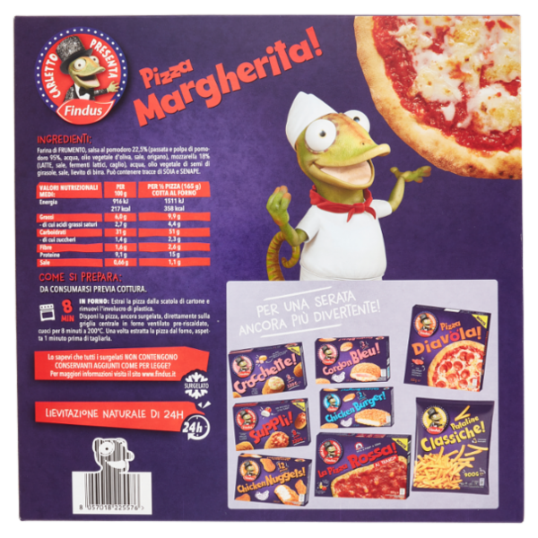 Carletto Findus La Pizza Margherita 330 g