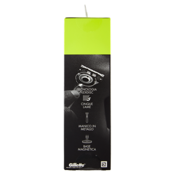 Gillette Labs Rasoio da Uomo Champion Gold Edition, 1 Manico + 1 Lametta + 1 Base